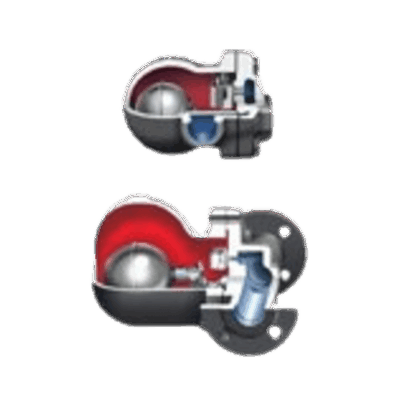 Ball float steam trap Type GTS-GTF