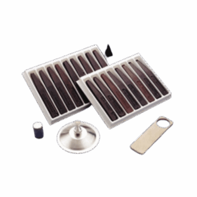 Paper testing waxes sticks