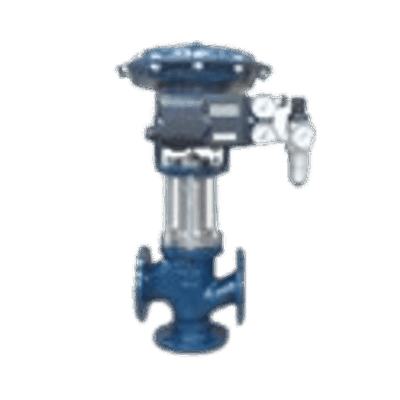 Pneumatic control valve 3 way Type 2600 (mixing)